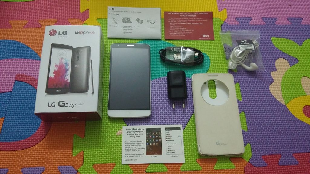 bán LG G3 Stylus màu Trắng - chính hãng - full box - chính chủ - máy đẹp - nhìu hình thật tham khảo - 1