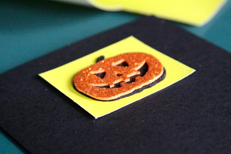 pumpkins,glitter,card,halloween,crafts,birthday