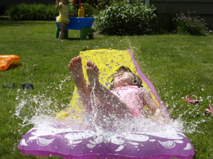 slip-n-slide summer fun water