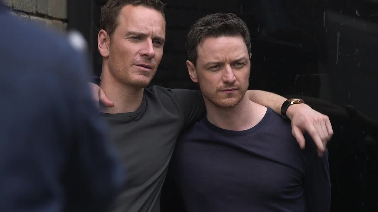 James McAvoy, Michael Fassbender http://chicentral.net