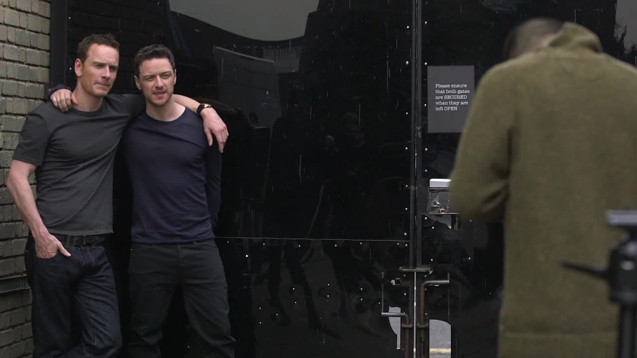 James McAvoy, Michael Fassbender http://chicentral.net