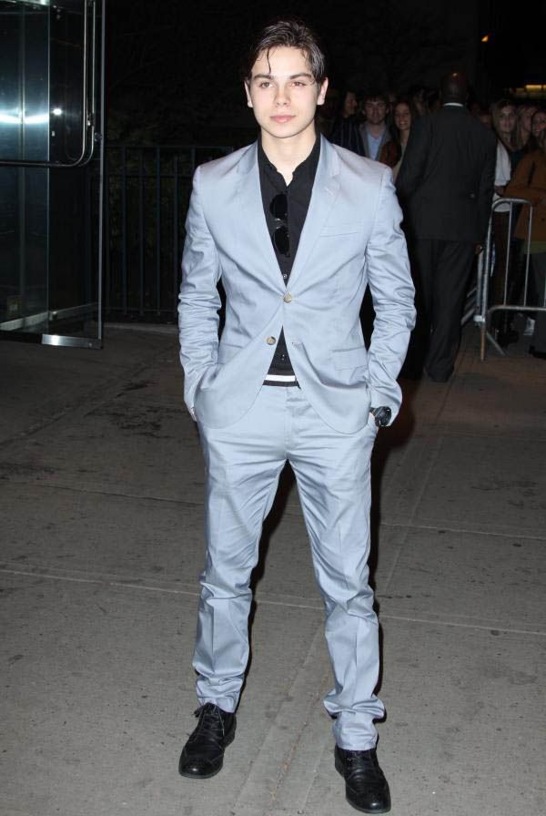 Jake T Austin at Screening of THE HUNGER GAMES in NYC