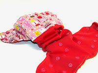 Bum Wrapper One Size AI2 Paper Doll Bunny Pink