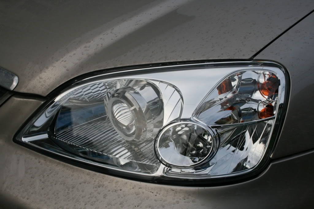 Civic ES 2001 Mercedes Benz C Class W204 HID Projector retrofit
