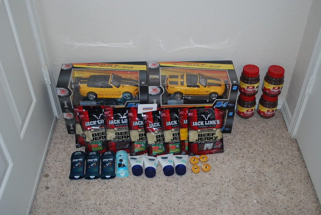 AMs donation to the care package for the troops AMs donation to the care package for the troops