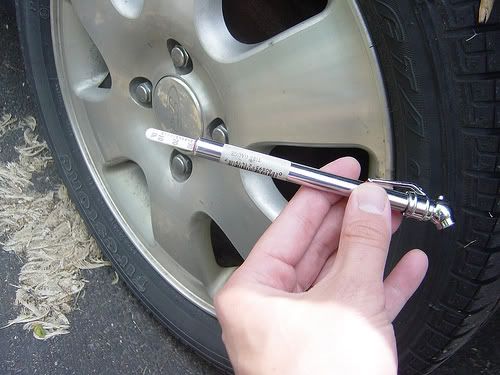 Check your tire pressure Image from justinmatson on Flickr