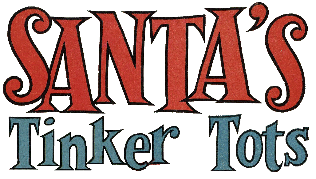 Santa's Tinker Tots logo.