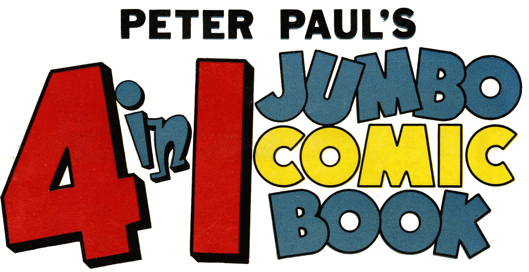 Peter Paul's 4-in-1 Comic Book logo
