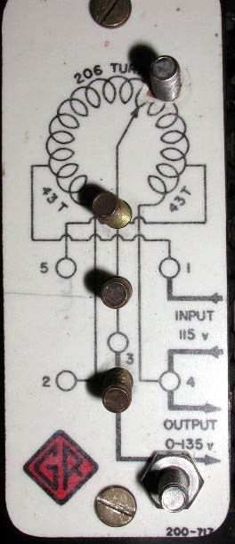 GR Variac diagram