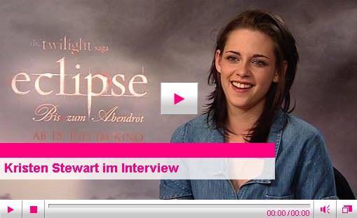 Kristen Stewart Eclipse Interview. New Kristen Stewart Interview