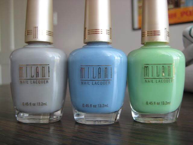 gray,blue,green,Milani,Vintage,bottle pic
