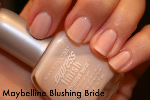 Maybelline,Blushing Bride,cream,sheer,white,pink,shimmer,hand,labeled swatch