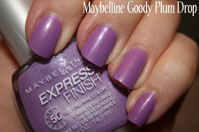 Maybelline,Maybelline Express Finish,purple,shimmer,lavender,limited edition,Goody Plum Drop,Maybelline Goody Plum Drop