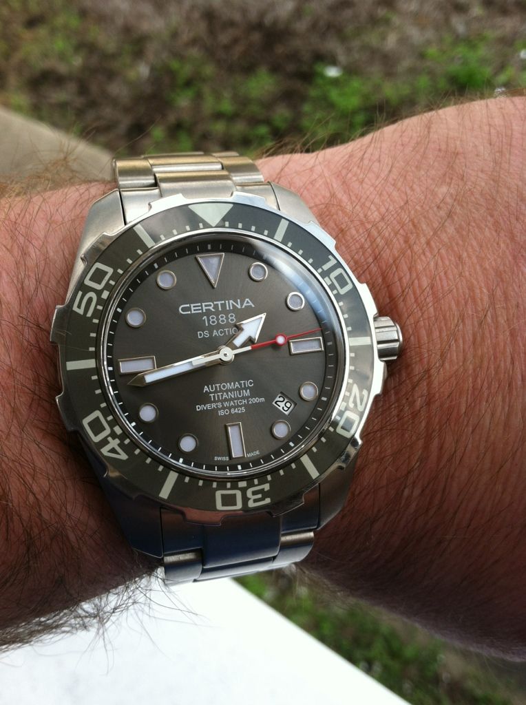 certina titanium diver