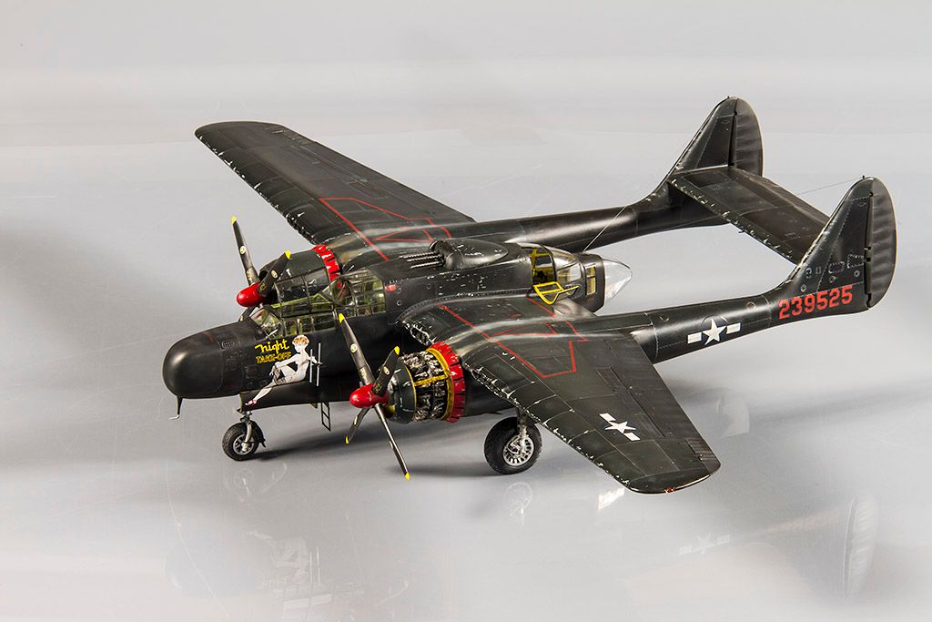 P-61 Black Widow 1/48 Great wall Kit - FineScale Modeler - Essential ...