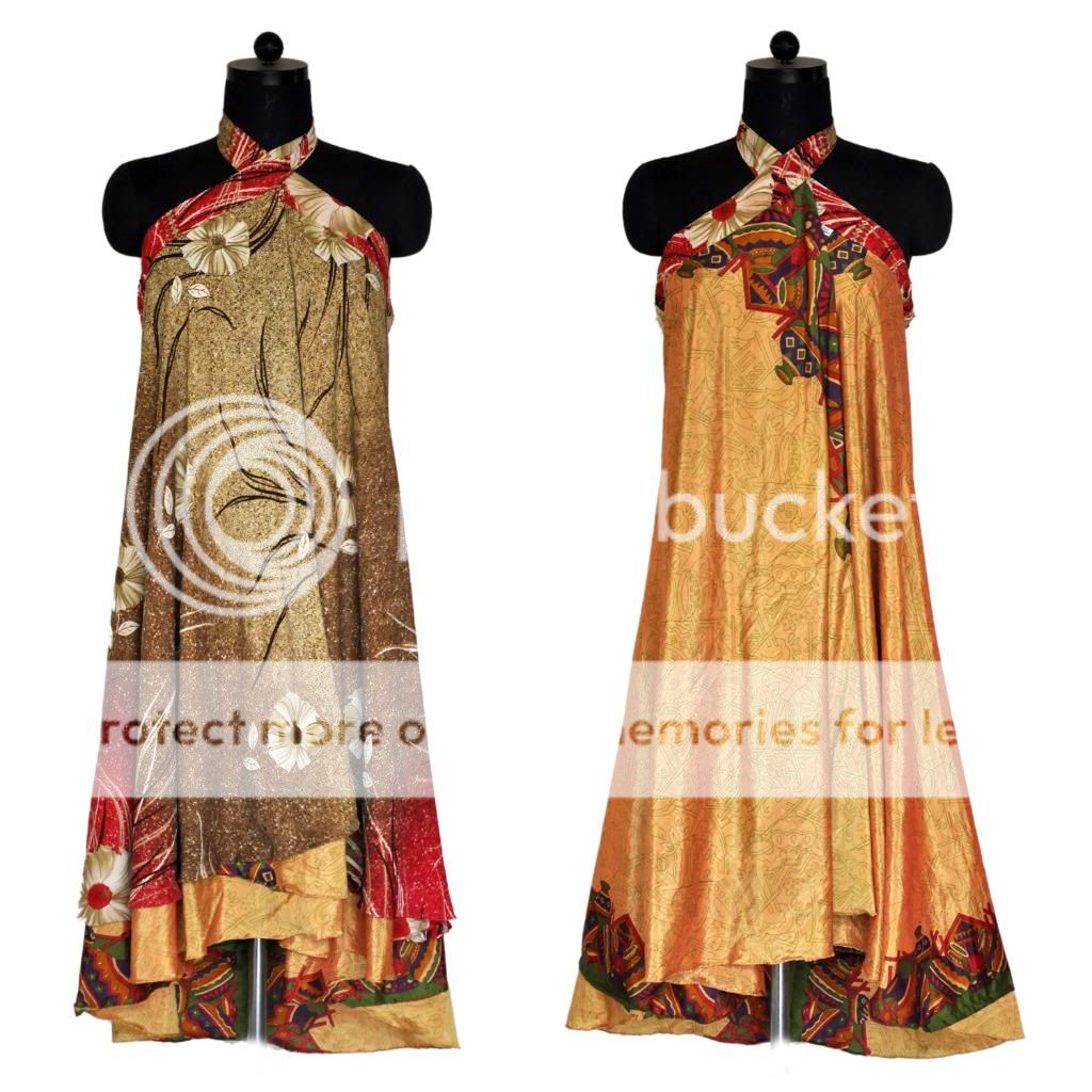 Silk Saree Dress cum Skirt 1325