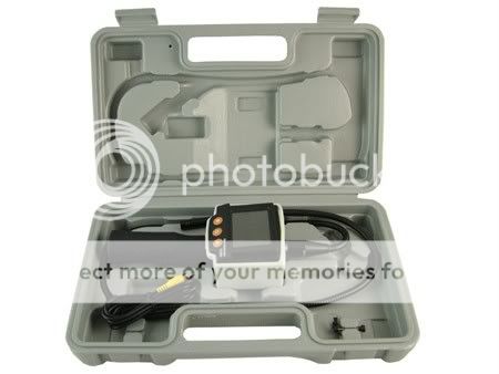 1x Video Borescope 1x Tool Box (black color in stock) 1x Video cable 