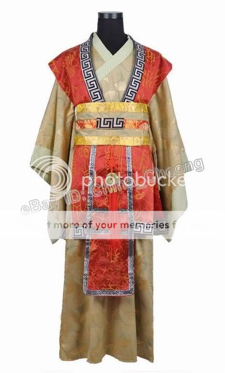 Chinese Costume Mens Robe Opera Stage Gown/Kimono  