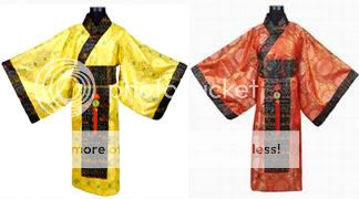 Chinese Costume Mens Robe Opera Stage Emperor Clothing  